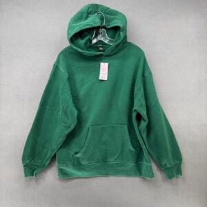Wild Fable Womens Oversized Pullover Hoodie Green Morning Storm XS New 331118280
